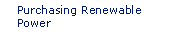 Purchasing Renewable Power