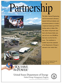 Idaho National Engineering and Environmental Laboratory poster