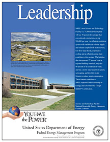 Science and Technology Facility, National Renewable Energy Laboratory poster