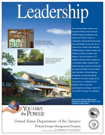 Rhode Island National Wildlife Refuge Headquarters and Kettle Pond Visitors Center poster