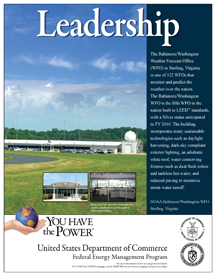 NOAA Baltimore/Washington WFO poster