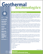Geothermal Technologies October 2004 Newsletter Issue Cover