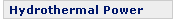 Hydrothermal Power