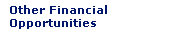 Other Financial Opportunities
