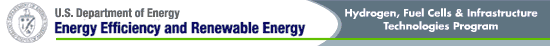 U.S. Department of Energy: Energy Efficiency and Renewable Energy: Hydrogen, Fuel Cells & Infrastructure Technologies Program