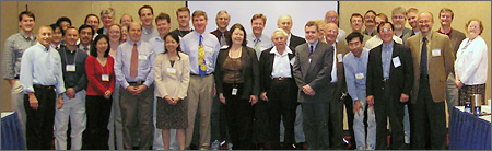 Photo of participants at the High Temperature Working Group Meeting in Arlington, VA, May 19, 2006.