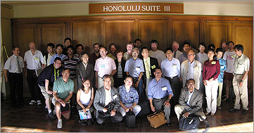 Participants at the High Temperature Membrane Working Group Meeting held in Honolulu, HI, October 8, 2004