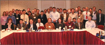 Photo of participants at the High Temperature Membrane Working Group Meeting in May 2005