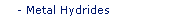 Metal Hydrides