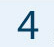 This image is of the numeral four, representing the fourth step in the Turn-Key DSM Lighting process, Develop Marketing Resources.