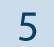 This image is of the numeral five, representing the fifth step in the Turn-Key DSM Lighting process, Partner with Trade Allies.