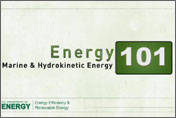 Energy 101: Marine & Hydrokinetic Energy
