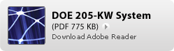 DOE 205 KW System (PDF 775 KB)