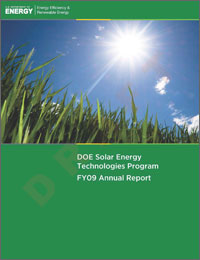 DOE Solar Energy Technologies Program FY2009 Annual Report