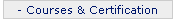 Courses and Certification