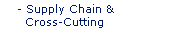Supply Chain and Cross-Cutting
