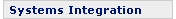 Systems Integration