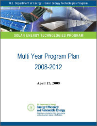 DOE Solar Energy Technologies Program Multi Year Program Plan 2008-20012