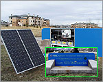 Photo of silicon modules.