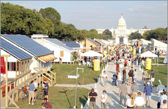 Photo of the 2002 Solar Decathlon.