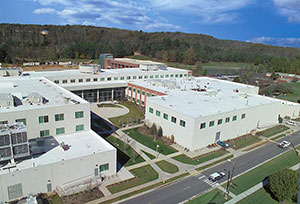 Aerial image of Oak Ridge National Laboratory.