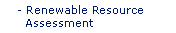 Renewable Resource Assessment