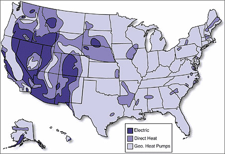 Geothermal Potential Map