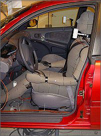 Photo of ADAM, the recently completed, most advanced thermal comfort manikin in the world.
