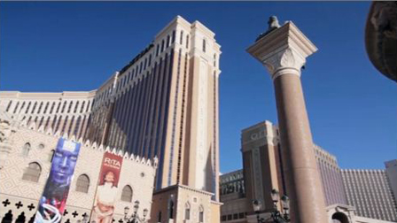 The Venetian Hotel in Las Vegas, Nevada.