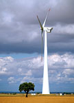 GE Wind Energy's 3.6 MW wind turbine.