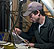 Photo of a homeowner checking his furnace