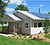 Photo of a house with solar panels.