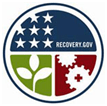 Recovery Act logo that includes the URL: Recovery.gov